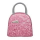 thumbnail image 1 of Fotbe Pink Glitter Bolsa de Almuerzo con Estampado, Lonchera Aislada, Contenedor de Comida Reutilizable Tipo Cooler a Prueba de Fugas, 1 of 6