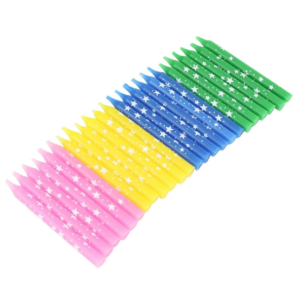 Star Shaped Birthday Candles