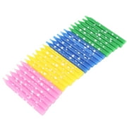 Chef Craft Classic Star Birthday Candles, 24 Piece Set 2.5 inches Tall, Assorted