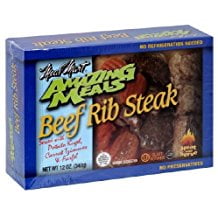 Meal Mart Amazing Meals Beef Rib Steak 12 Oz. Pack Of (Best Sides For Steak)