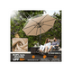 thumbnail image 5 of Sombrilla para Jardín o Playa 2.1 m Malubero Café, 5 of 5