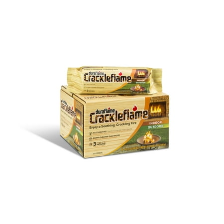 Duraflame Crackleflame Indoor-Outdoor 3 Hour Fire Logs - 6 CT