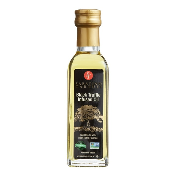 Sabatino Tartufi Black Truffle Infused Olive Oil 3.4 oz. Pack of 2