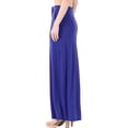 thumbnail image 3 of ShezPretty Women's Premium Fold Over High Waist Long Floor Length Maxi Skirt&nbsp;, 3 of 5