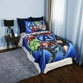 thumbnail image 3 of Marvel Avengers Ensemble de Draps pour Enfants avec Couette Réversible, Lit Simple en Sac, Ensemble 4 Pcs pour Enfants, 3 of 4