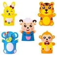 thumbnail image 1 of EeaseMX Kit de 5 juegos para hacer marionetas de mano, creativo, bricolaje, juguetes educativos para niños, 1 of 7