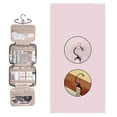 thumbnail image 2 of Toiletry Bag Travel Bag With Hanging Hook, Water-resistant Travel Organizer(baby Pink)( Color : Pink ), 2 of 4