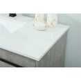 thumbnail image 4 of Elegant Decor Sloane 40" MDF and Steel Single Bathroom Vanity in Concrete Gray, 4 of 8
