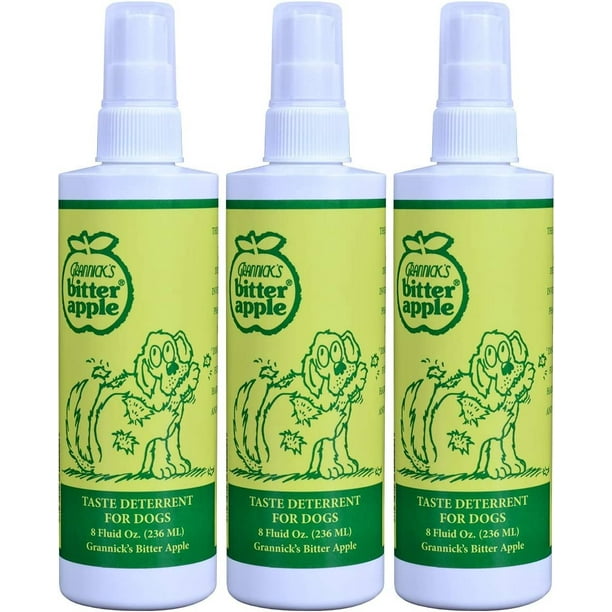 Grannicks Bitter Apple Taste Deterrent for Dogs 3 Pack