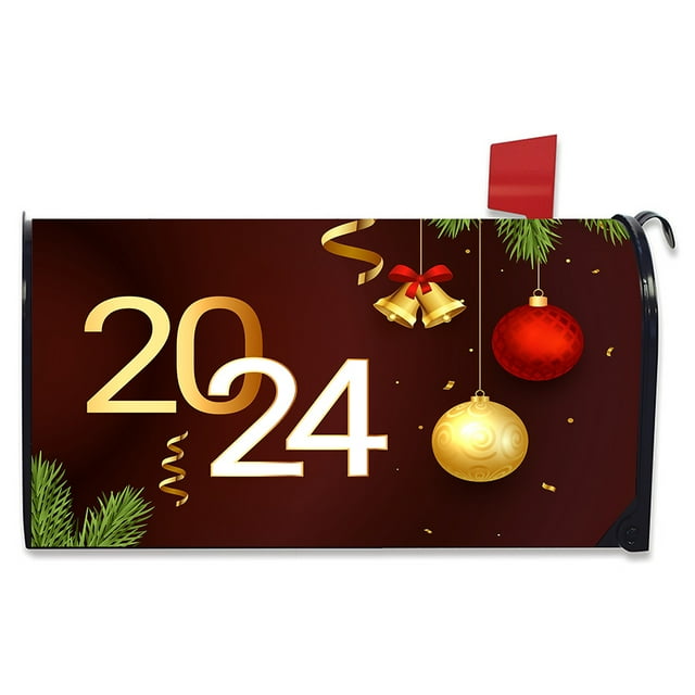 Maytalsory Effortlessly Install And Remove Easy To Mailbox Cover Vivid Print Cloth Abstract Style Colorful Mailbox Cover YTYH2309098 1Set