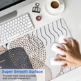 thumbnail image 4 of Long Mouse Pads for Desk,Blue Boho Abstract and Plant Pattern Desk Mats on Top Of Desks, Desk Mouse Pad Extra Large with 3mm Non-Slip Base and Stitched Edge for Gaming,Office,Work,Home 31.5"x11.8", 4 of 6