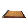 thumbnail image 2 of Ahgly Company Indoor Rectangle Abstract Brown Contemporary Area Rugs, 2' x 3', 2 of 4