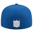 thumbnail image 4 of Men's New Era Royal Indianapolis Colts Throwback Oversized 59FIFTY Fitted Hat, 4 of 5