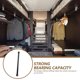 thumbnail image 3 of SWETRACE Sturdy Black Tension Curtain Rod for Home Use Easy to Install No Drilling Needed, 3 of 8