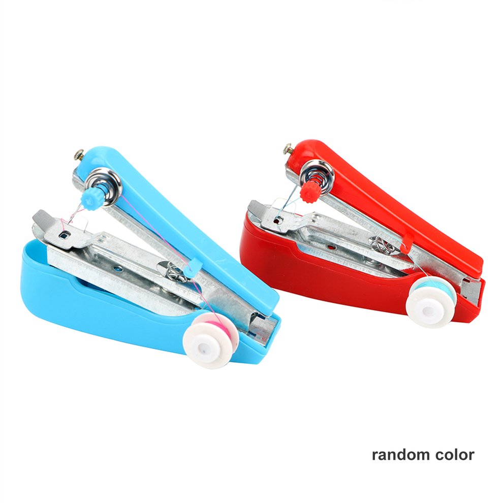 New Handheld Portable Mini Manual Sewing Machine Embroidery Operation