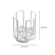 thumbnail image 5 of Advancent Rejilla de drenaje para cuencos Cocina Retráctil Ajustable Encimera organizada Platos Estante Organizador Soporte desmontable Gris Cocina y Comedor blanco Advancent HA061483-02B, 5 of 6