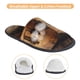 thumbnail image 3 of Fotbe Vintage Family History Book Pantuflas Peludas para Mujer con Estampado, Zapatillas de Peluche, Zapatos de Invierno para Casa, Uso Interior y Exterior-Large, 3 of 8