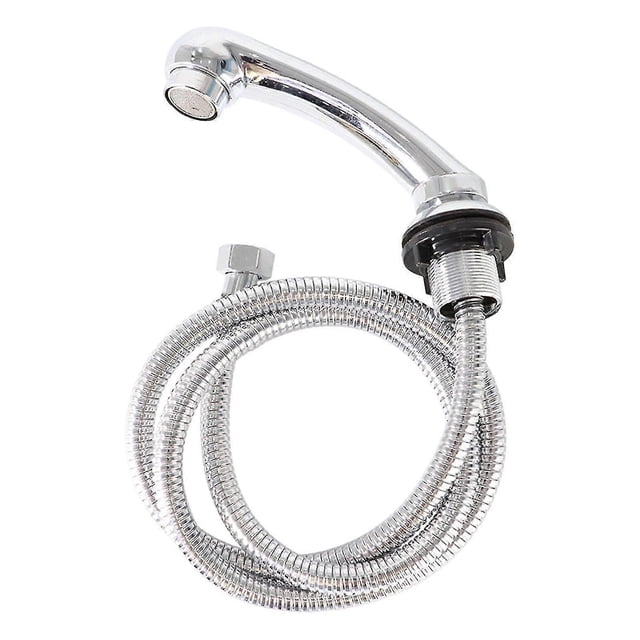 Shampoo Bowl Faucet Sprayer With Hose Handheld For Hair Salon Babershop Black