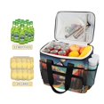 thumbnail image 2 of FORMRS Insulated Cooler Bag 24 Cans Capacity Soft Leakproof Lunch Box with Side Pockets, Colorful Road, 2 of 7