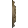 thumbnail image 4 of Ekena Millwork 19"OD x 1 1/2"P Granada Ceiling Medallion (Fits Canopies up to 7 1/8"), Hand-Painted Mississippi Mud, 4 of 7