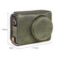 thumbnail image 3 of Portable Camera Case Synthetic Leather Camera Carry Bag with Shoulder, 3 of 7