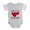 Heather Gray, variant on CafePress - Daddyslittlechamp - Cute Infant Baby Football Bodysuit