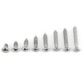 thumbnail image 2 of Eotvia 200pcs M3 Stainless Steel SS304 Self-tapping Screws Assortment, Hardware Screws, 2 of 5