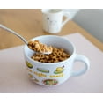 thumbnail image 6 of Silver Buffalo SVB-GUD410K4-C Gudetama Late Night Snack 24 Ounce Ceramic Bowl with Lid, 6 of 6