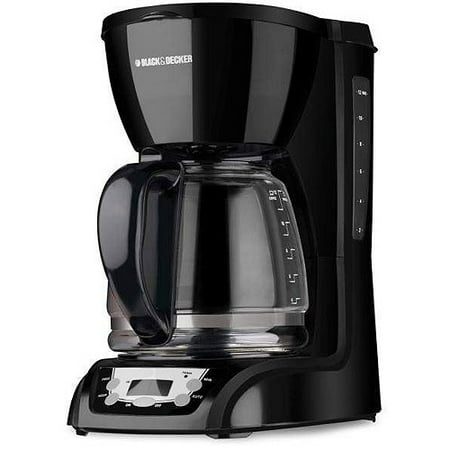 decker programmable coffeemaker cup