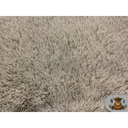 Mini Minky Shaggy GREY Fabric / 54" Wide / Sold by the yard