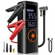 SERVOMASTER Automotive 12 Volt 2000 Peak Amp Jump Starter 3000mAh with Air Compressor