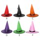 thumbnail image 4 of Ounissouiy Decoración de Halloween, sombrero de bruja, luces LED, orejas de elfo de Halloween para niños, suministros de decoración para fiestas, adorno Iluminación navideña verde, 4 of 6