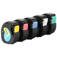 thumbnail image 2 of 5PK Dymo LetraTag 91331 12mm Label Tape - Compatible and Laminated Refills, 2 of 5