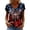 Red2#9527, variant on CONZONE Womens Usa 250Th Anniversary T-Shirts Short Sleeve Independence Day T Shirts for Women Casual V Neck Patriotic Usa Star Graphic Lightweight Tees Soft Cozy Dailywear