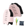 thumbnail image 2 of jinwen Badminton Hand Rackets EVA Badminton Racquets for Festival Outdoor Game Lawn Pink, 2 of 9