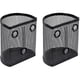 thumbnail image 1 of Popular! 2 Pack Magnetic Pencil Holder, Black Semicircle Metal Mesh Locker Organizer For School, Work, HomeClearance, 1 of 5