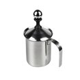 thumbnail image 2 of 400Ml Stainless Steel Milk Frother With Double Sieve For Milk Milk Foam Coffee, 2 of 3