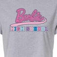 thumbnail image 3 of Barbie - High School - Juniors Cropped Cotton Blend T-Shirt, 3 of 5