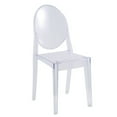 thumbnail image 1 of Fine Mod Imports Clear Side Chair, Clear - Set of 2 Chairs, 1 of 4