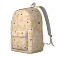thumbnail image 2 of Durable Student Backpack with Adorable Canine Print and Waterproof Fabric, Perfect for School Use, 2 of 5