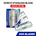 thumbnail image 3 of Dorco Platinum Extra Double Edge Razor Blades - 80 Pack, 3 of 5