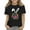 Black, variant on Coerni Kids Easter Shirt for Girls Cute Bunny Graphic Tees Toddler Girl Summer Short Sleeve Tops Funny Rabbit Easter Cotton T Shirts