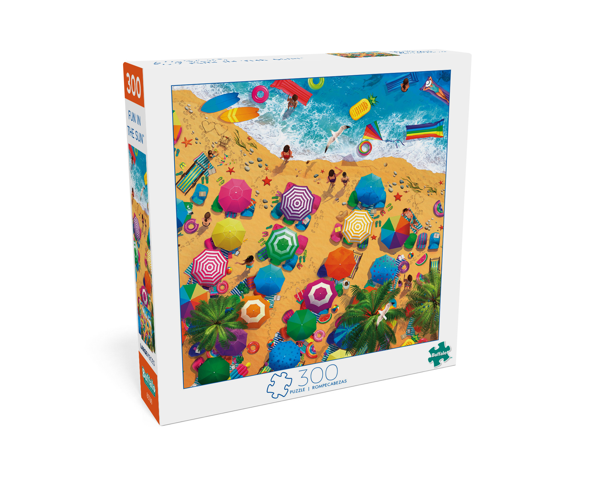 Buffalo Games - Art of Play - Fun in the Sun - 300 Piece Jigsaw Puzzle