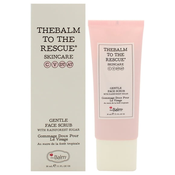 To The Rescue Gentle Face Scrub by the Balm for Women - 1 oz Scrub