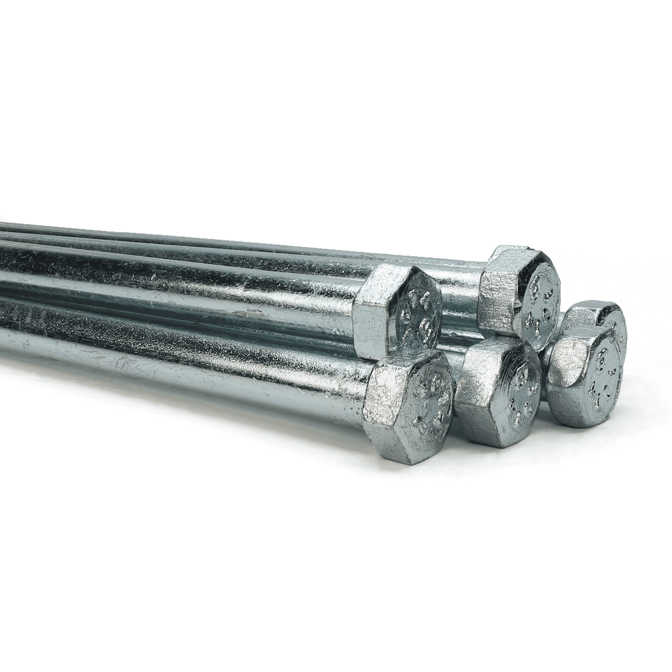 3/8" x 14" Lag Screws / Steel / Zinc - 50 Piece Carton