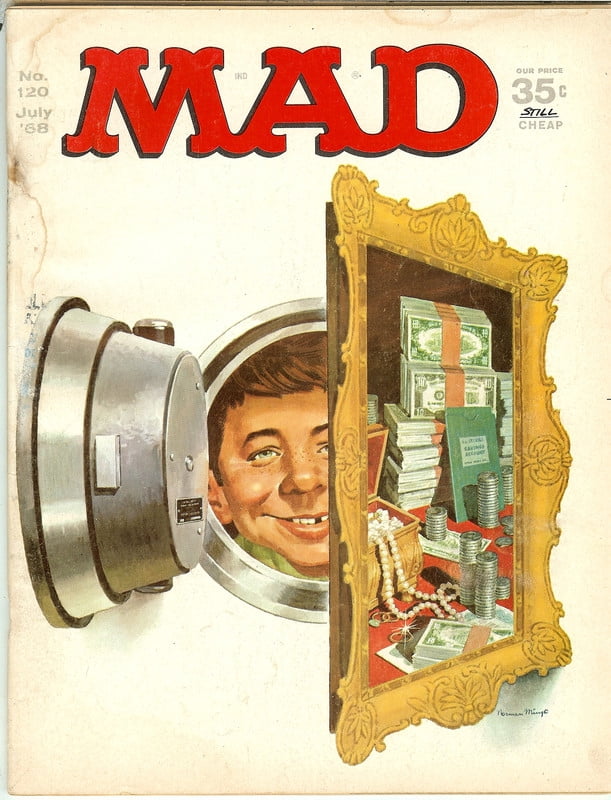 MAD Magazine #120 Oct 1967 (POOR Condition)