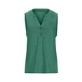 thumbnail image 4 of gbyLJF Sleeveless Tunics for Women Sleeveless Golf Shirt Vneck Tank Tops for Women Cool Tank Tops for Women, 4 of 5