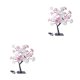 thumbnail image 2 of Yuarrent Cuerdas de luces LED - Luces de árbol de rosas simuladas - Luces de decoración de habitaciones de ambiente elegante Accesorios de Type1 NO1, 2 of 6