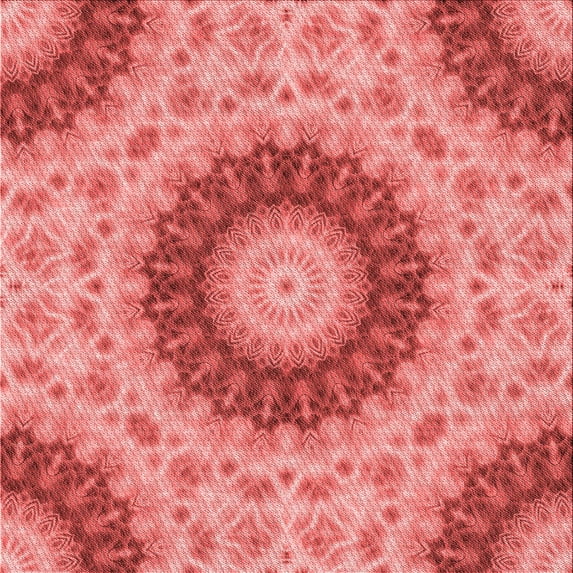 Ahgly Company Machine Washable Indoor Square Transitional Ruby Red Area Rugs, 5' Square