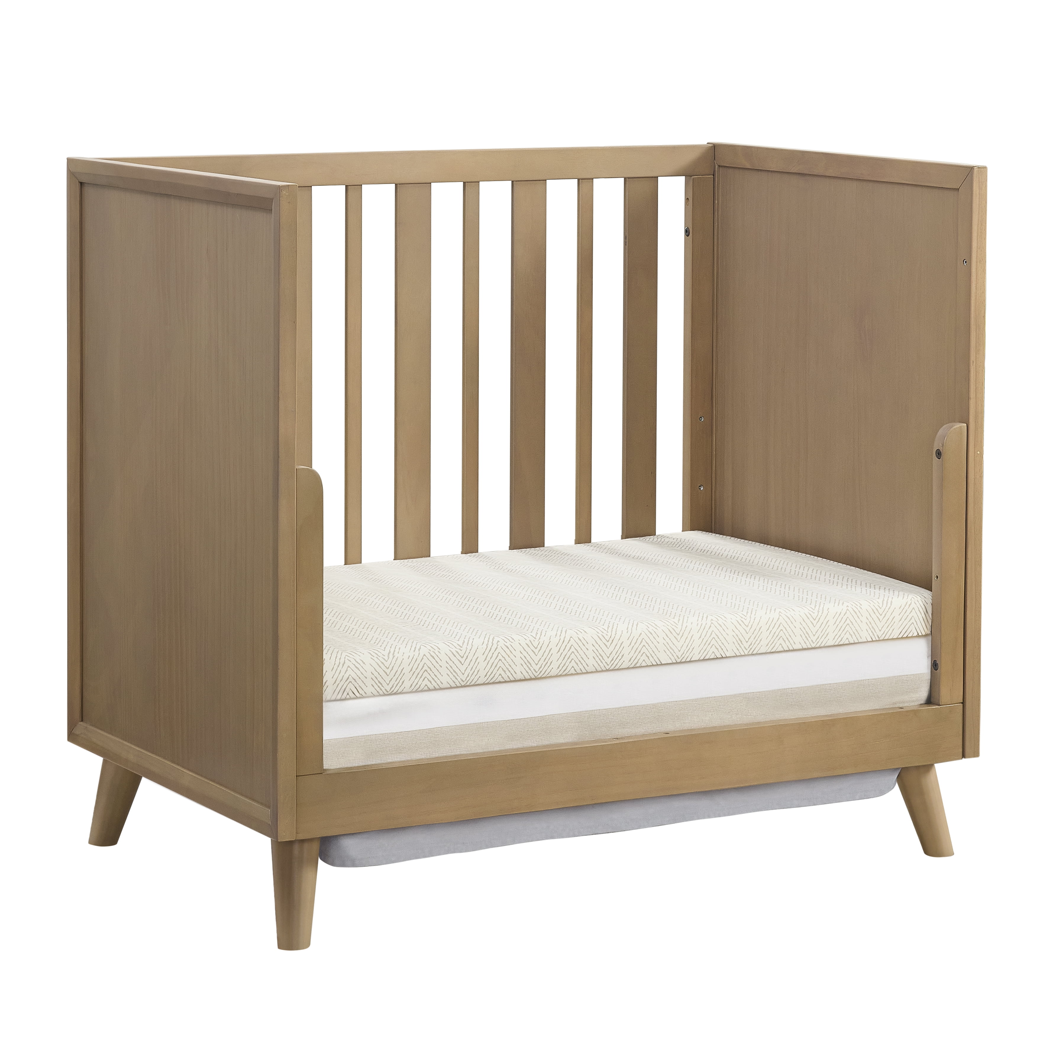 Oxford Baby Renwick 3 in 1 Mini Convertible Crib, Acorn Brown